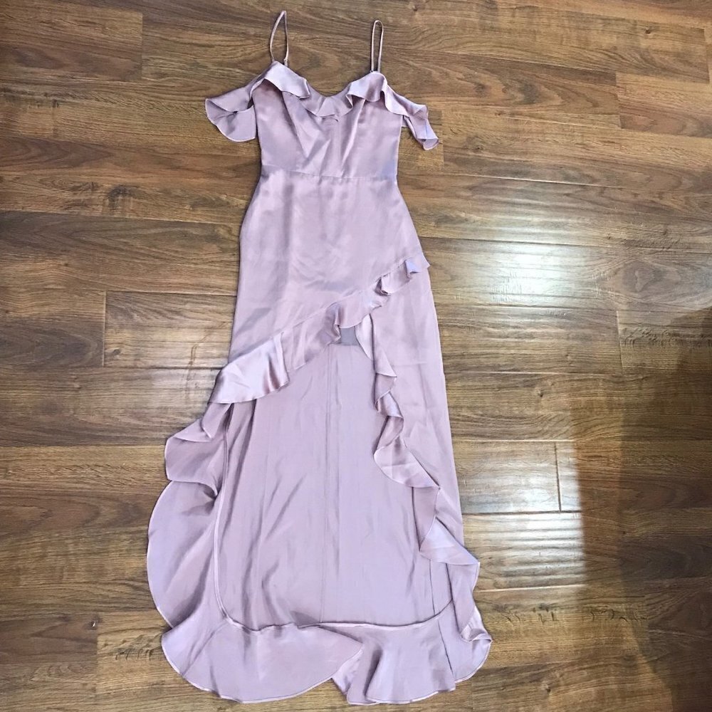 Amanda Uprichard silk ruffle dress - Picture 3 of 8